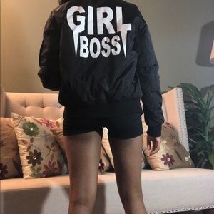 GIRL BOSS BOMBER JACKET
